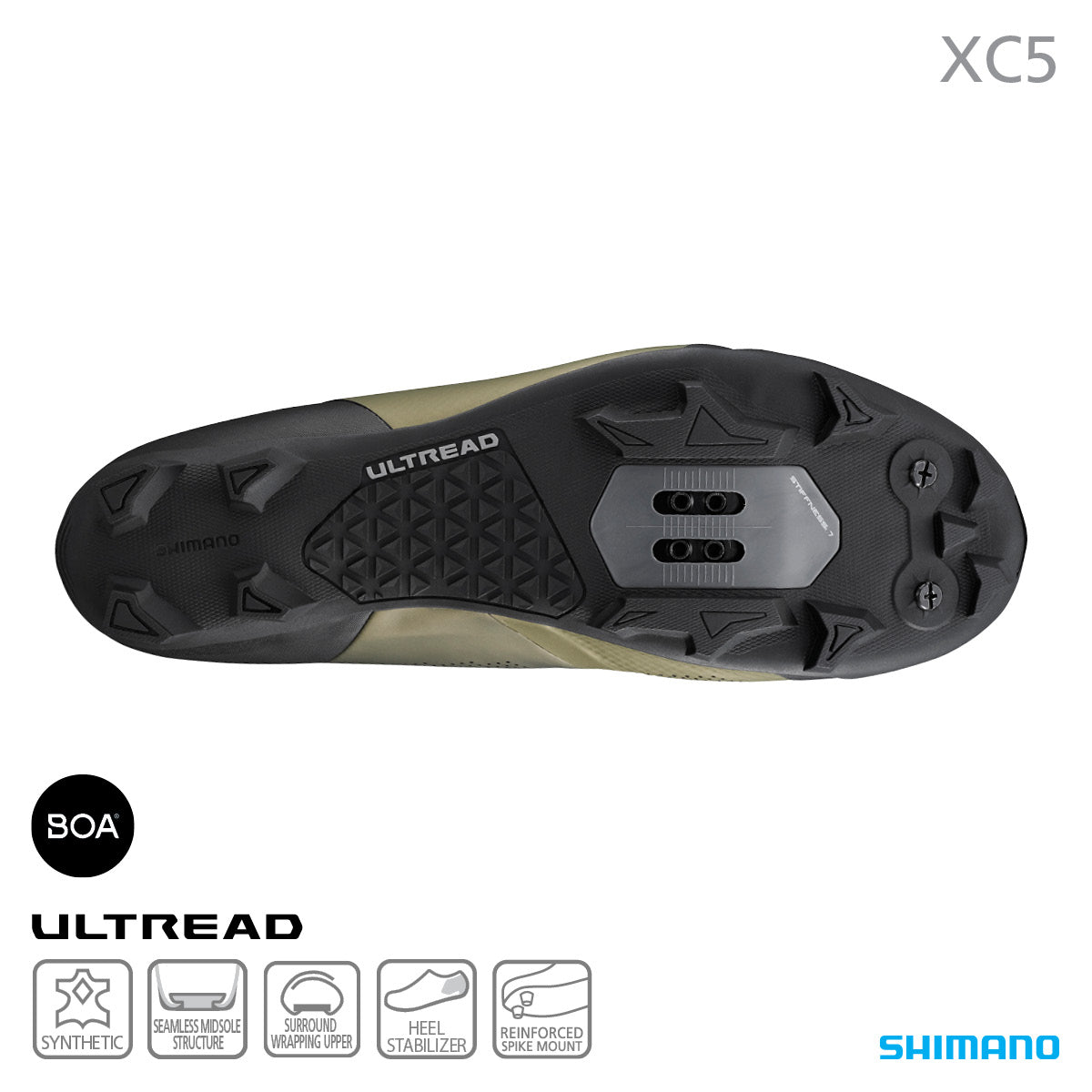 Shimano XC5 Wide Fit MTB Shoe